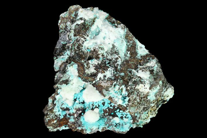 Aurichalcite and Calcite Association - Hidden Treasure Mine #146195